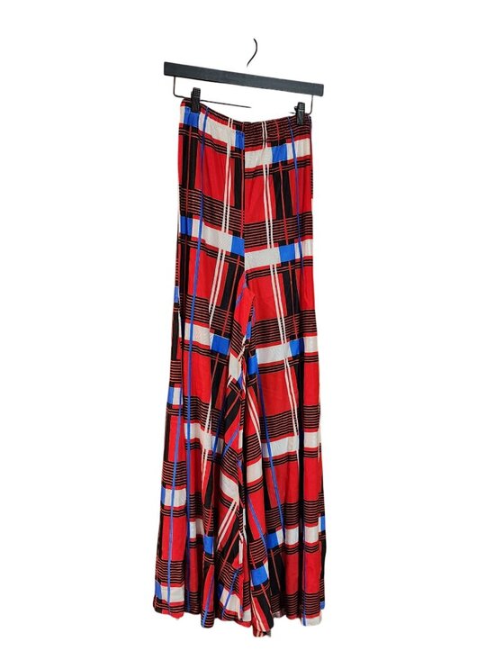 unknown Pants - Vintage 1960's 70's Bell Bottom Palazzo Pants womens size large /one of a kind